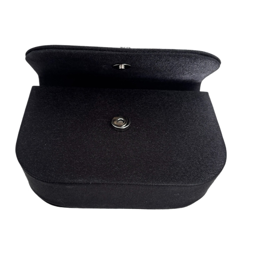 Judith Jack Black Clutch with Marcasite and Rhinestone Accents - Picture 3 of 6